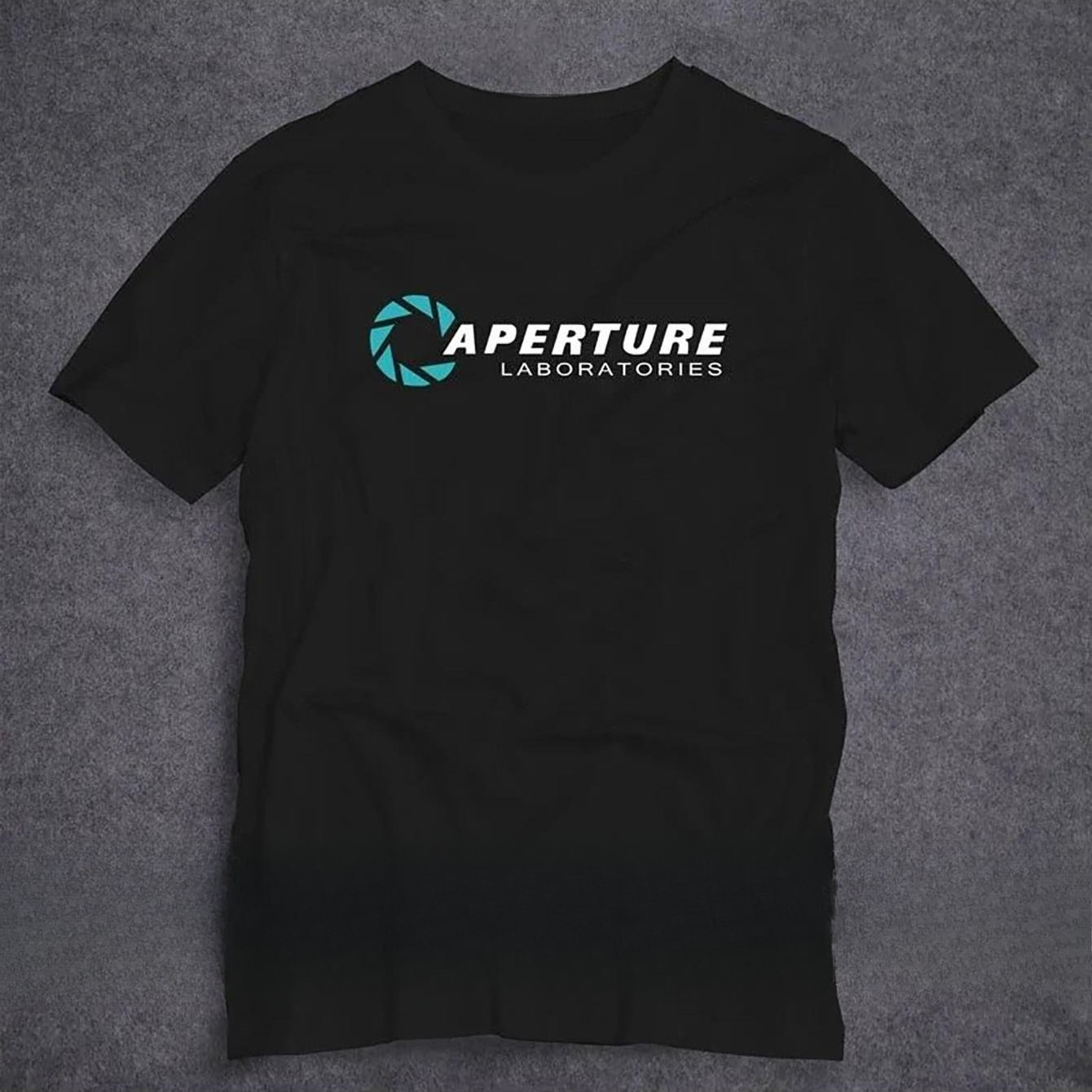Esports Gaming Shirts - Portal 2 Aperture Labs Logo Baumwoll-T-Shirt