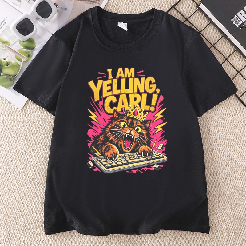 I Am Yelling Carl T-Shirt für  – Esports Gaming Shirts Bewertung und Preis
