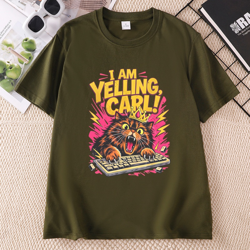 I Am Yelling Carl T-Shirt für  – Esports Gaming Shirts Bewertung und Preis