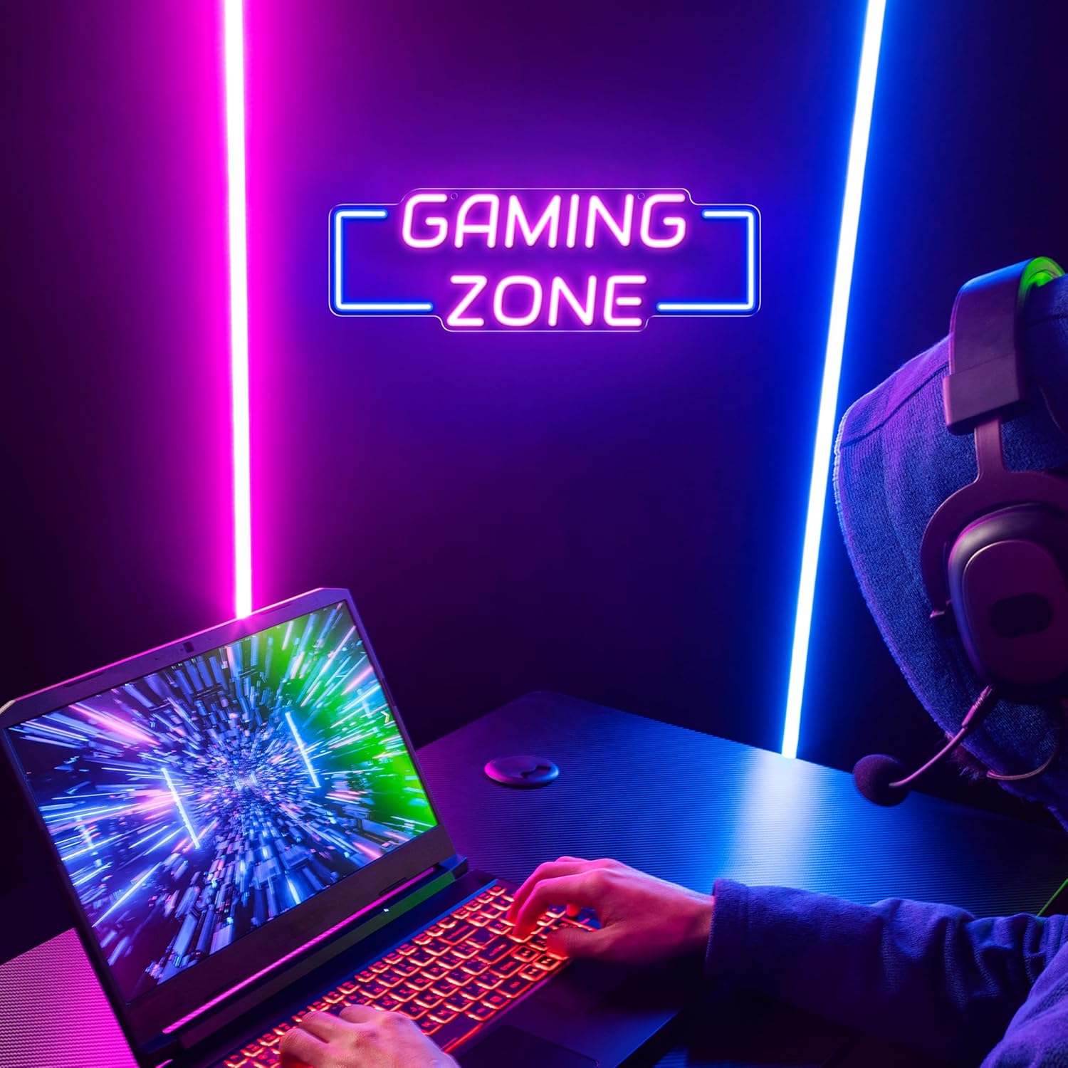 Gaming-Zone Neonschild USB LED – Esports Gaming Zone Bewertung und Preis