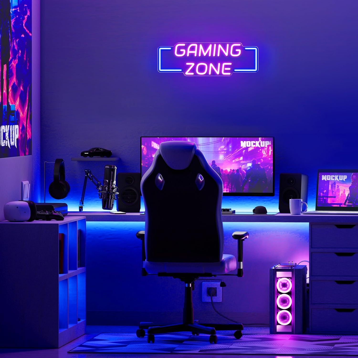 Gaming-Zone Neonschild USB LED – Esports Gaming Zone Bewertung und Preis