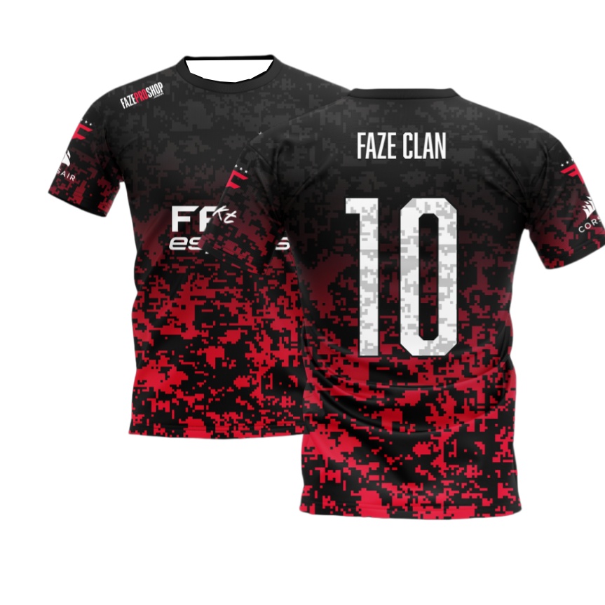 2026 Neues FaZe E-Sport-Trikot – Esports Gaming Shirts Bewertung und Preis