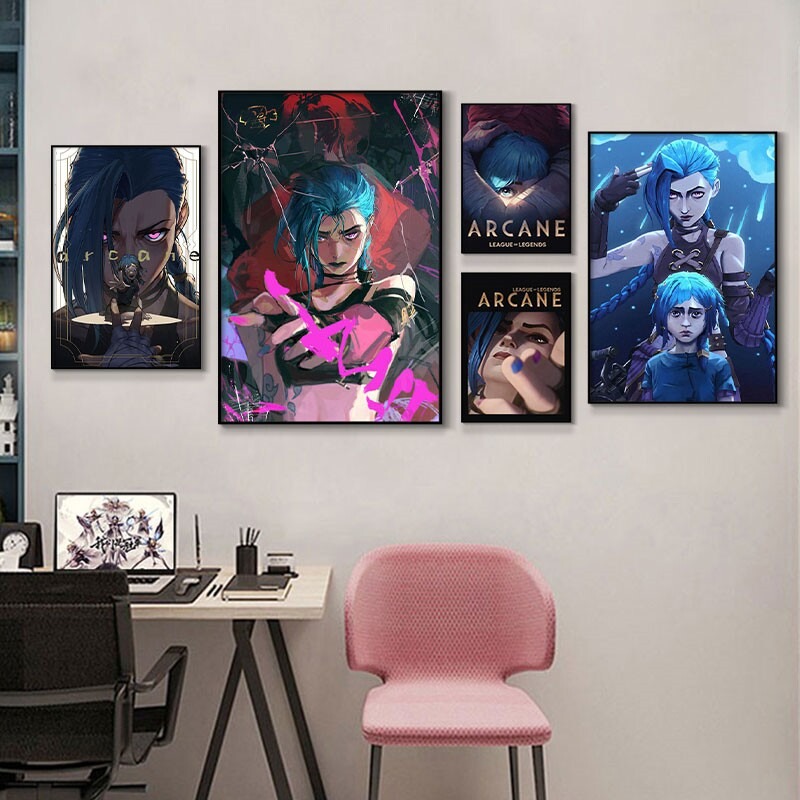 Arcane Jinx Close-Up Poster, u – Esports Gaming Stocks Bewertung und Preis