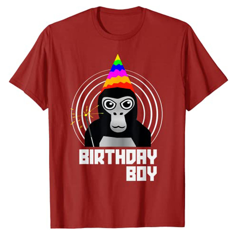 Gorilla Tag Birthday Boy VR Ga – Esports Gaming Shirts Bewertung und Preis
