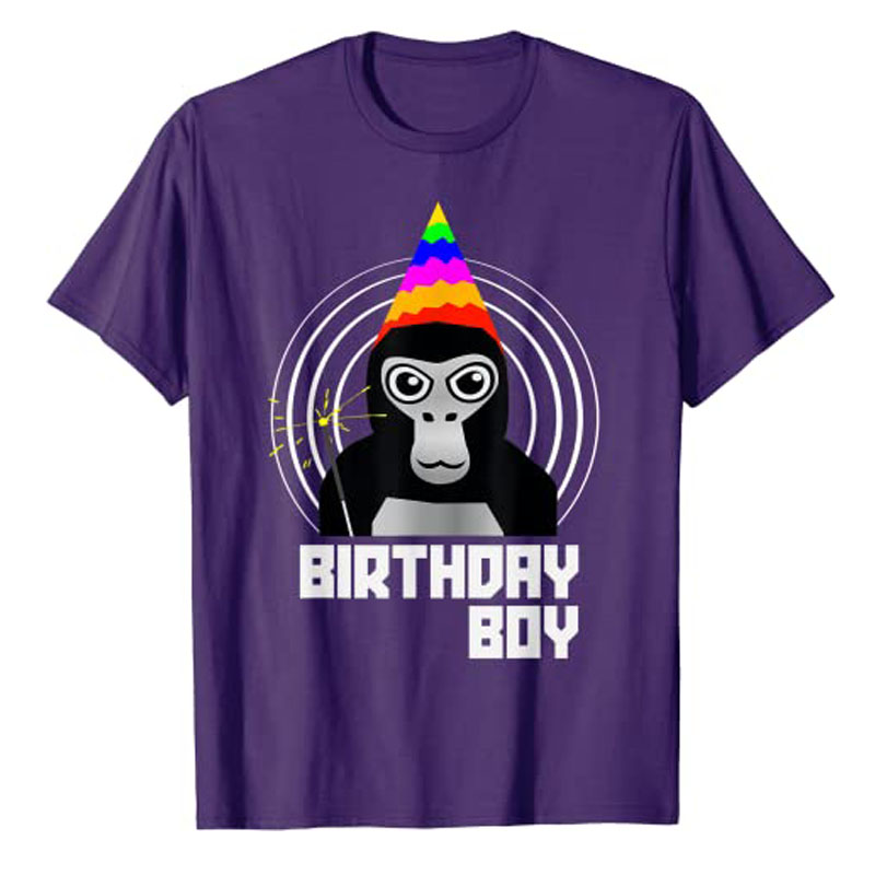 Gorilla Tag Birthday Boy VR Ga – Esports Gaming Shirts Bewertung und Preis