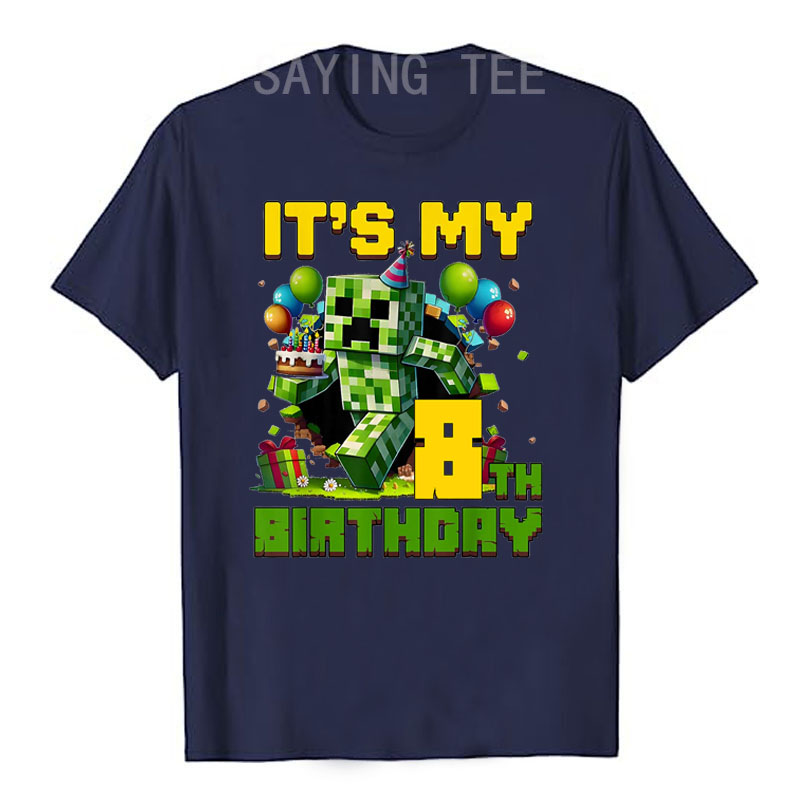 Birthday Boy It's My 8th Birth – Esports Gaming Shirts Bewertung und Preis